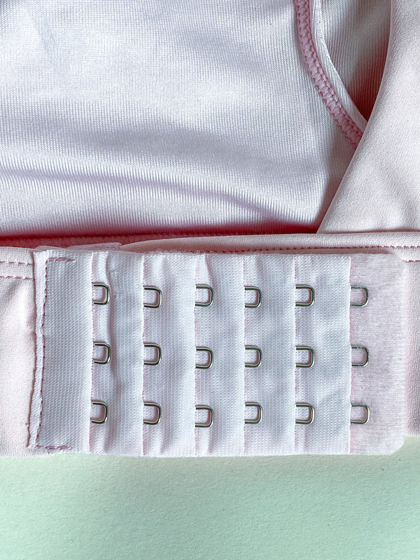 Chloe 3 Running Nursing Sports Bra (Blush Pink)