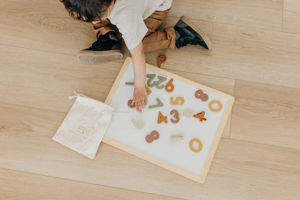 Silicone Magnetic Numbers 20 Piece Playset