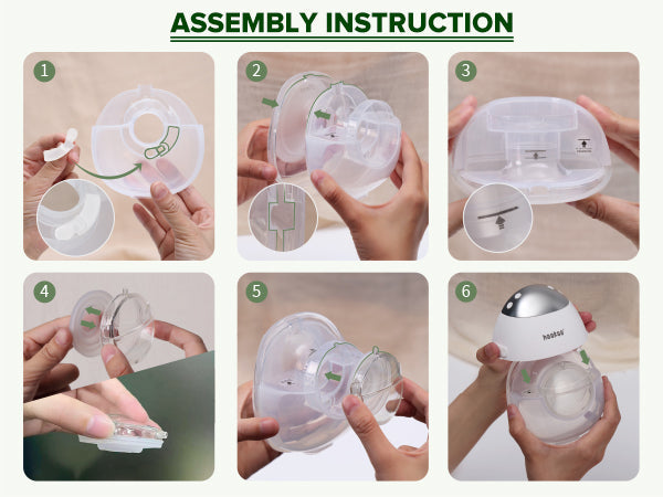 Haakaa E-Ladybug Wearable Electric Breast Pump - 2PK