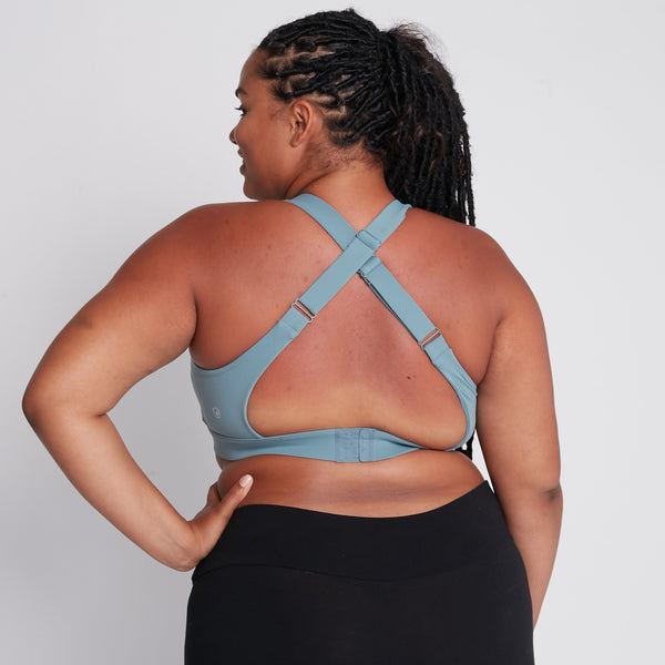 Venice 3 Ultimate Support Full Coverage Nursing & Pumping Sports Bra (Seagrass)