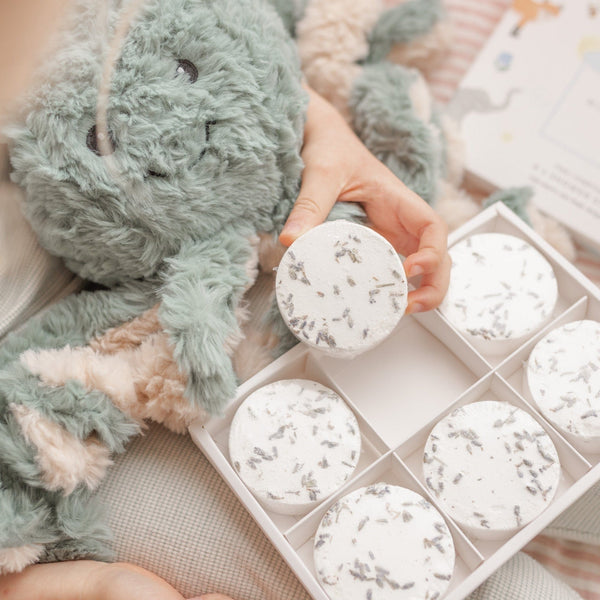 Sensory Lavender Shower Steamers for Calm and Relaxation