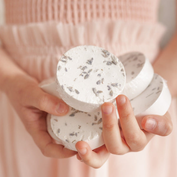 Sensory Lavender Shower Steamers for Calm and Relaxation