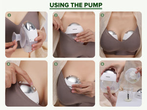 Haakaa E-Ladybug Wearable Electric Breast Pump - 2PK