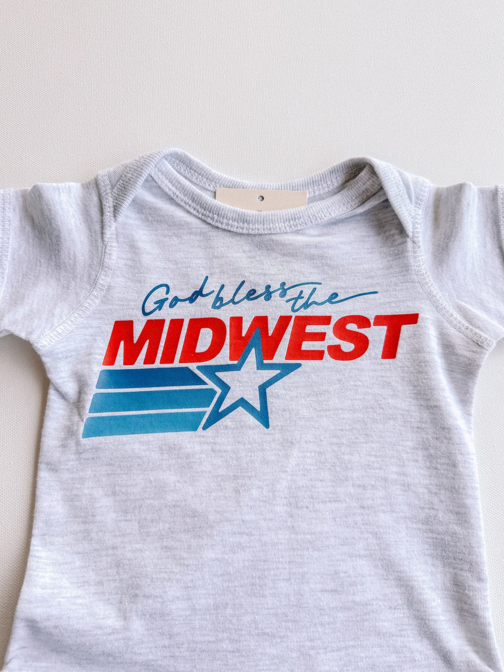 god bless the midwest onesie