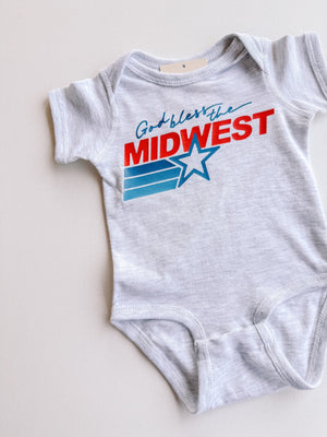 god bless the midwest onesie