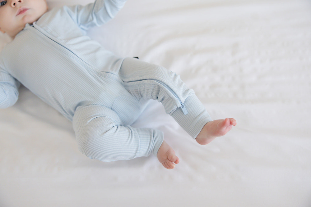Baby Blue (ribbed) - Zippy