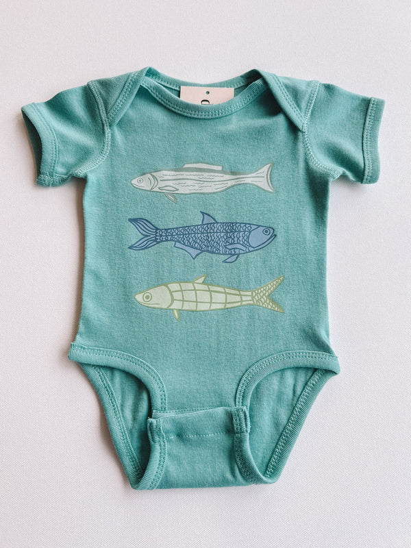catch + release onesie