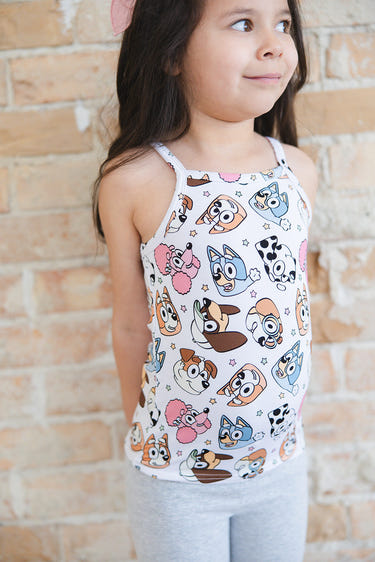 Bamboo tank top for babies from Best Mates, soft and eco-friendly, perfect for everyday wear.