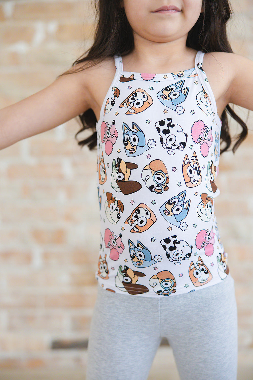 Bamboo tank top for babies from Best Mates, soft and eco-friendly, perfect for everyday wear.