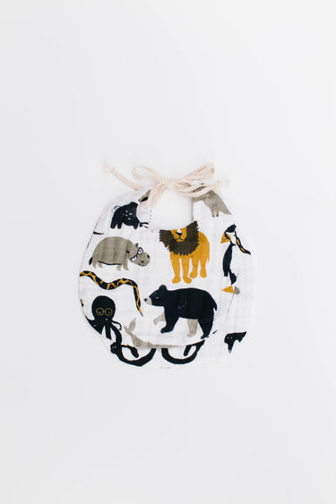 Zoology and Specs Bib Pack - MOOGCO Baby