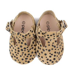 Cheetah - T-Strap Mary Jane - Soft Sole