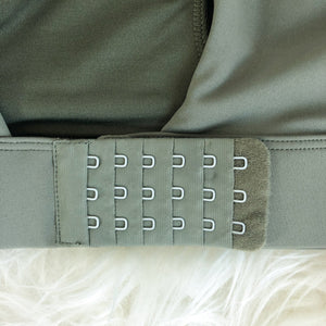 Chloe 3 Running Nursing Sports Bra (Dark Olive)