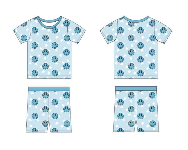 Blue Dreams Short Set