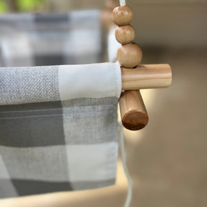 Outdoor Gray Buffalo Check