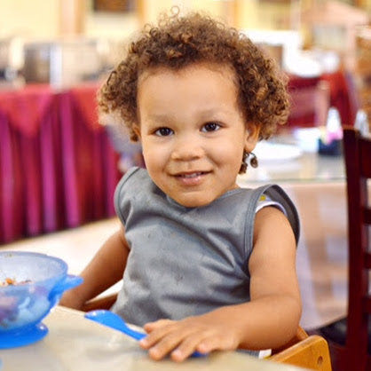 Solid Slate Minimalist Bapron for babies, stylish and practical, perfect for mealtime messes.