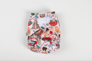 Cub Snugglers - Dolly Diaper - Santa Cookies