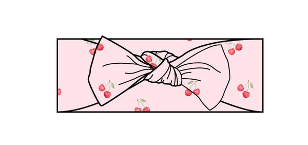 Cherry (ribbed) - Headband