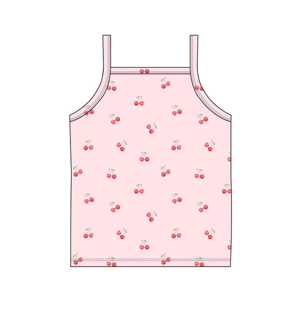 Cherry (ribbed) - Bamboo Tank