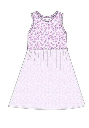 Kapri (ribbed) - Tulle Twirl Dress