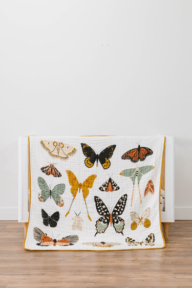Butterfly Collector Quilt - MOOGCO Baby