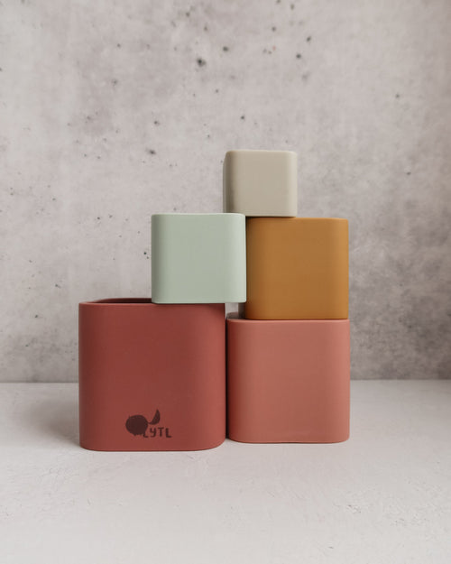 Silicone Stacking Cups – Set of 5 | LYTL®️