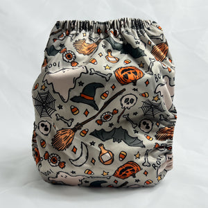 Wildest Cloth Diaper Pocket (XL) - All Hallows Eve