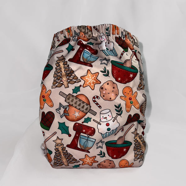 Wildest Cloth Diaper Pocket (XL) -  Santa Cookies