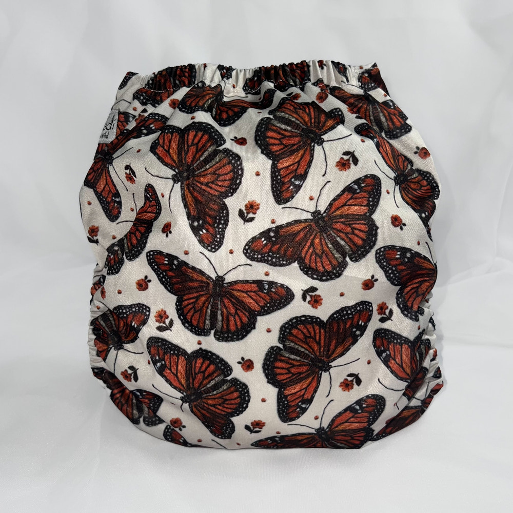 Wildest Cloth Diaper Pocket (XL) -  Butterfly Kisses - MOOGCO Baby