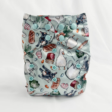 Wildest Cloth Diaper Pocket (XL) -  Farm Fresh - MOOGCO Baby