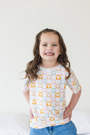 Checkerboard Charm - Everyday Tee