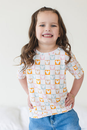 Checkerboard Charm - Everyday Tee