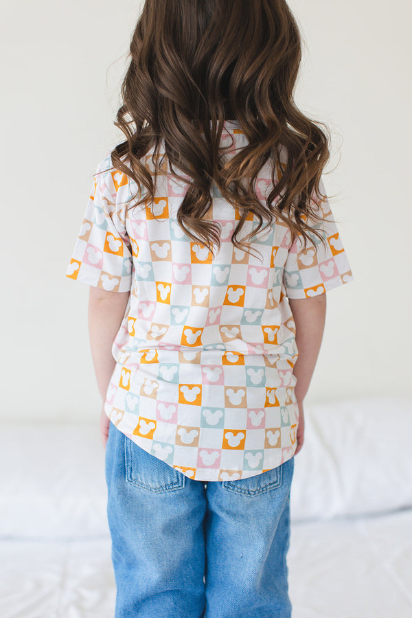 Checkerboard Charm - Everyday Tee