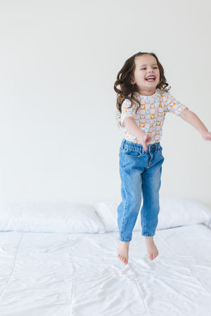 Checkerboard Charm - Everyday Tee