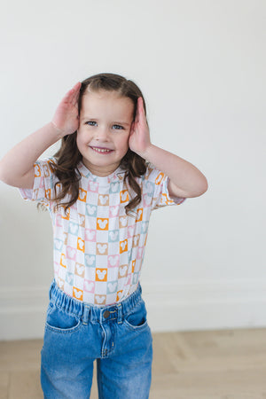 Checkerboard Charm - Everyday Tee