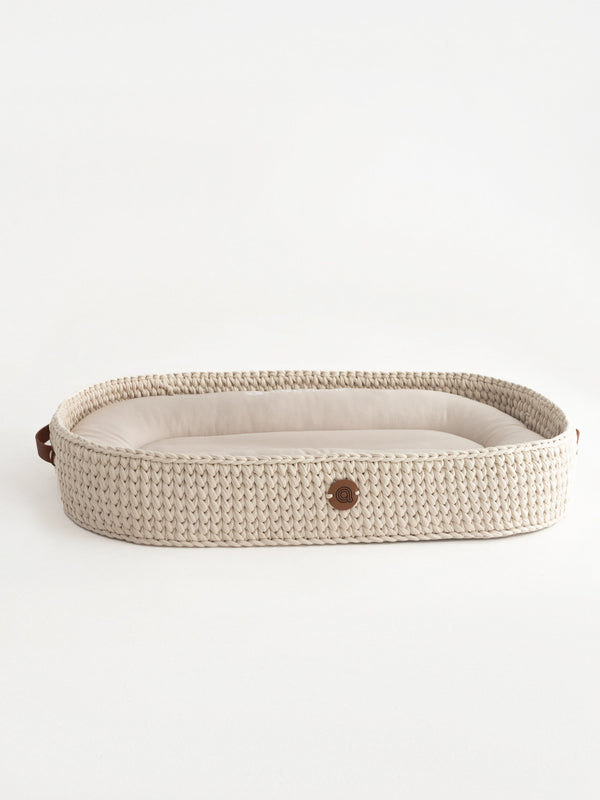 Baby Lounging and Changing Basket XL 3-in-1