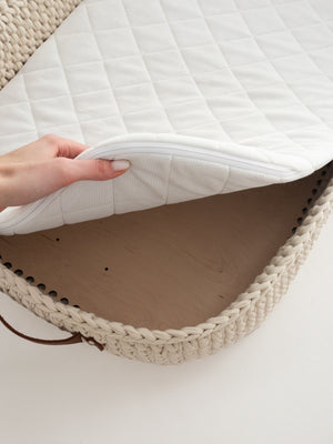 Baby Lounging and Changing Basket XL 3-in-1