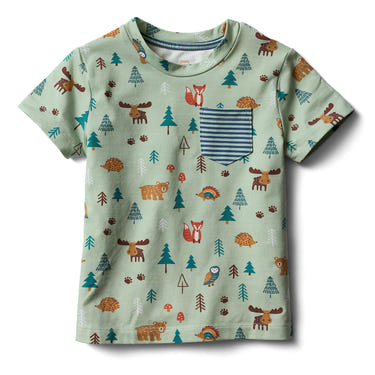 pocket tee - little pines