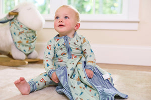 baby blanket - little pines