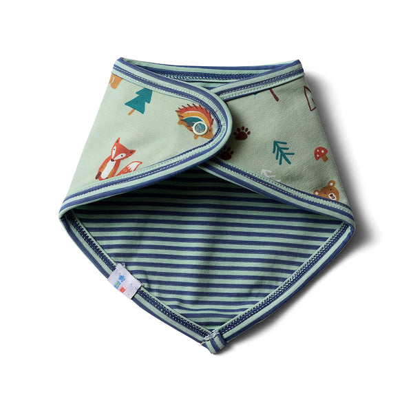 bandana bib - little pines