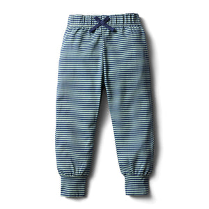 jogger set - casco bay harbor blue stripe