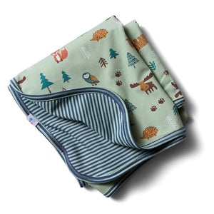 baby blanket - little pines