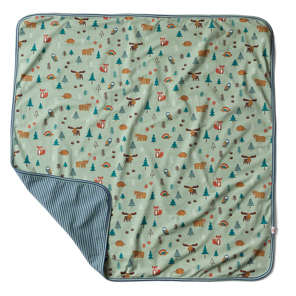 baby blanket - little pines