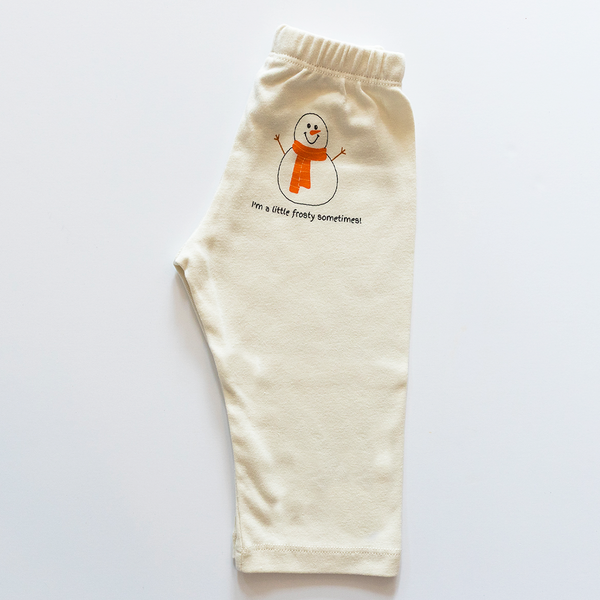 I'm A Little Frosty Snowman Long Sleeve Romper, Pants & Hat Gift Set