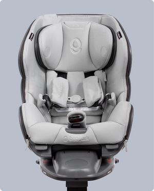 Classic Convertible Car Seat for infants and toddlers, featuring safety harness and adjustable design.
