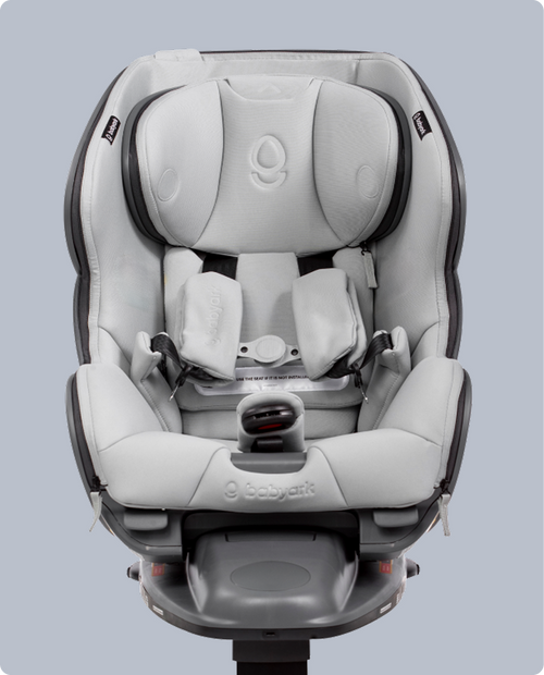 Classic Convertible Car Seat for infants and toddlers, featuring safety harness and adjustable design.