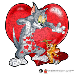 Wooden jigsaw puzzle Tom & Jerry™ – In Love