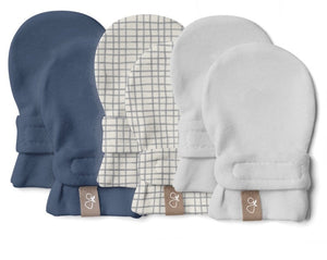 STAY ON 3-PACK MITTS | INDIGO + GRIDLOCK + DESERT MIST