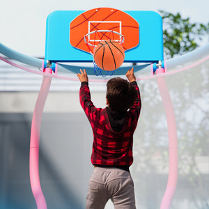 Kids Trampoline Indoor & Outdoor Pumpkin Trampoline - Safety Net