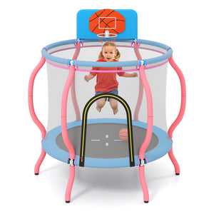 Kids Trampoline Indoor & Outdoor Pumpkin Trampoline - Safety Net