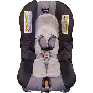 Organic Cooling Infant Car Seat Flax Inserts & Linen Covers